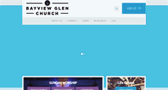 Desktop Screenshot of bayviewglen.org